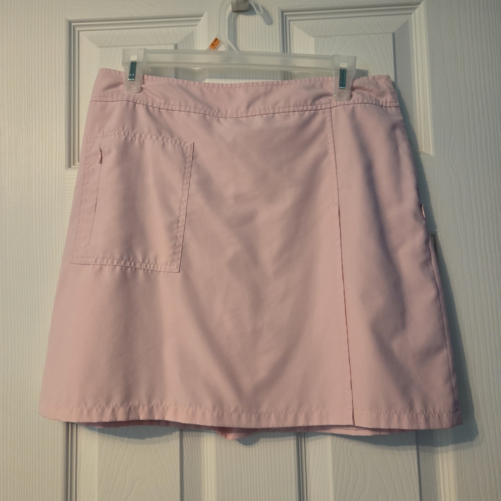 Izod Light Pink Mini Skirt with Pocket